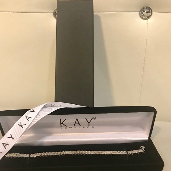 Kay Jewelers Jewelry - diamond bracelet1/3-ct tw roundcut sterling-silver